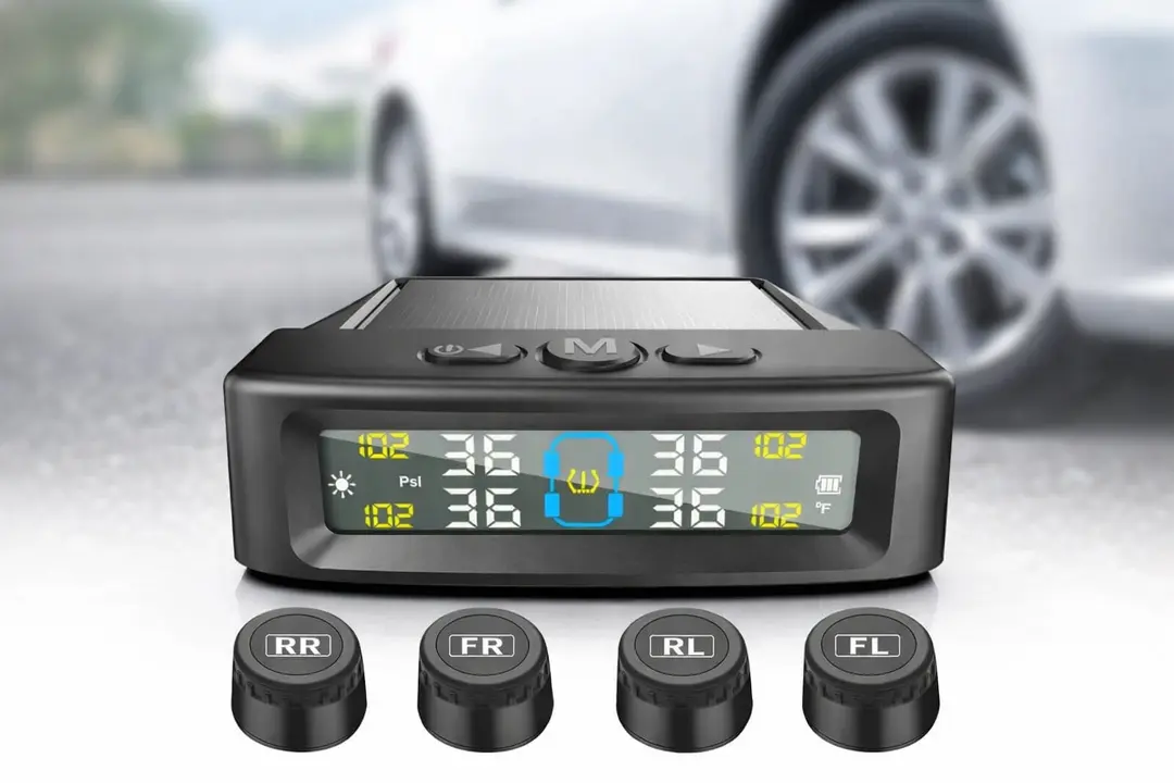 Система контролю тиску в шинах TPMS SOLAR + 4 зовнішні датчики