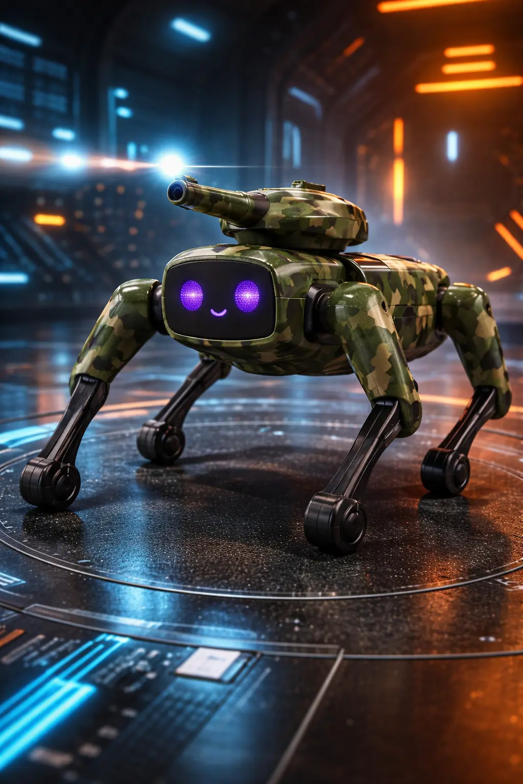 Інтерактивний робот-пес, що стріляє кульками орбіз UFT Smart Dog MECH GUARDIAN