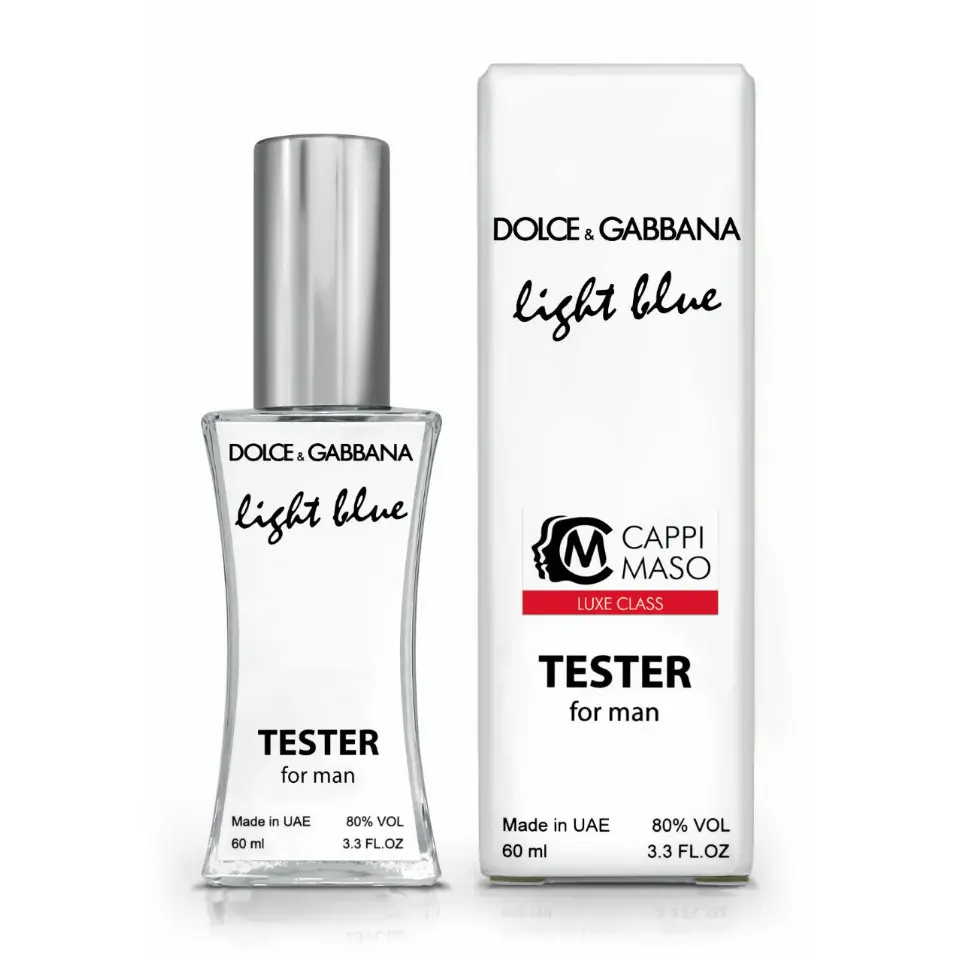 Тестер чоловічий Dolce&Gabbana Light Blue Pour Homme, 60 мл