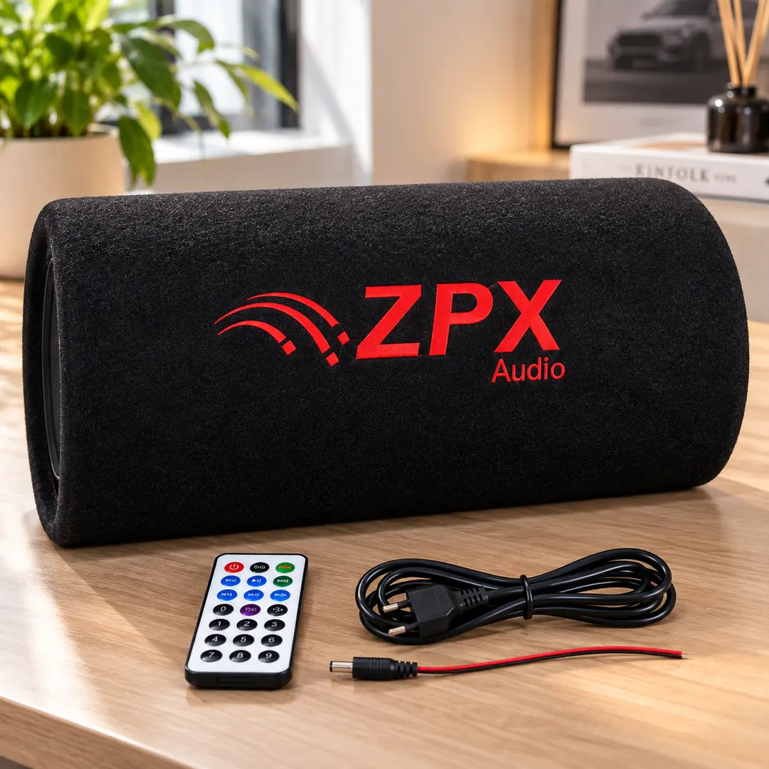 Акустична система ZPX ZPX-12SUB / Автомобільний сабвуфер 1200W + пульт
