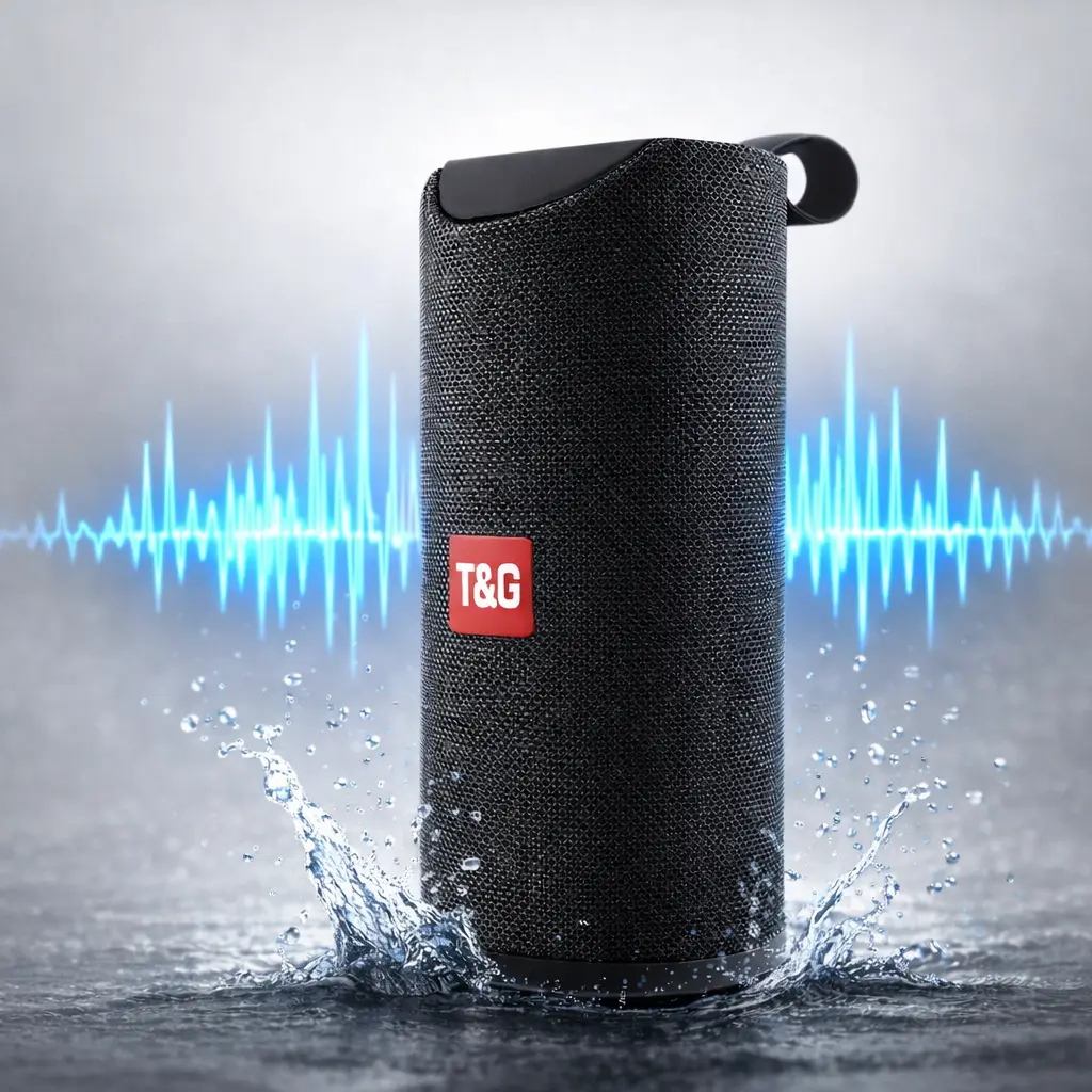 Портативна колонка TiG TG113 з Bluetooth та захистом від вологи