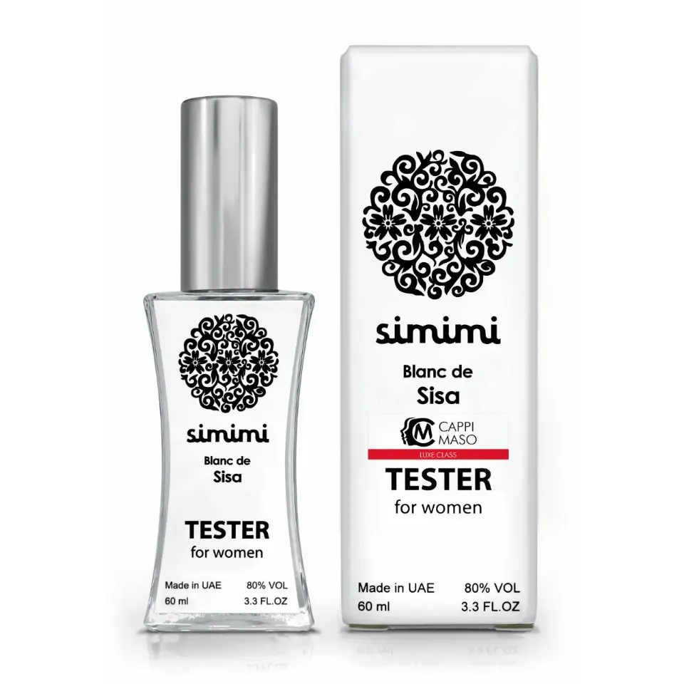 Тестер жіночого парфуму Simimi Blanc de Sisa, 60 мл DUTYFREE парфуми туалетна вода