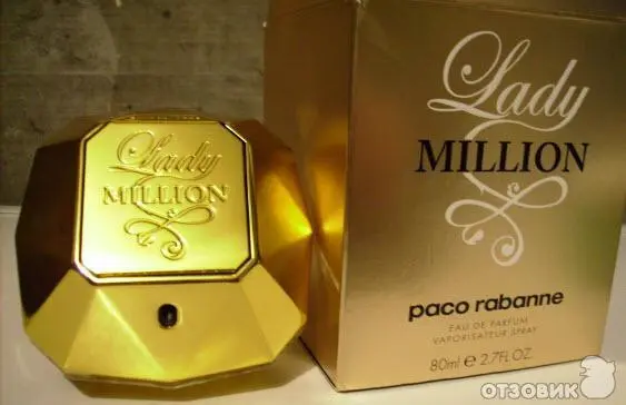 Paco Rabanne lady Million 100 ml, Пако Рабан, Леді Мільйон, Парфуми Парфуми леді мільйонн