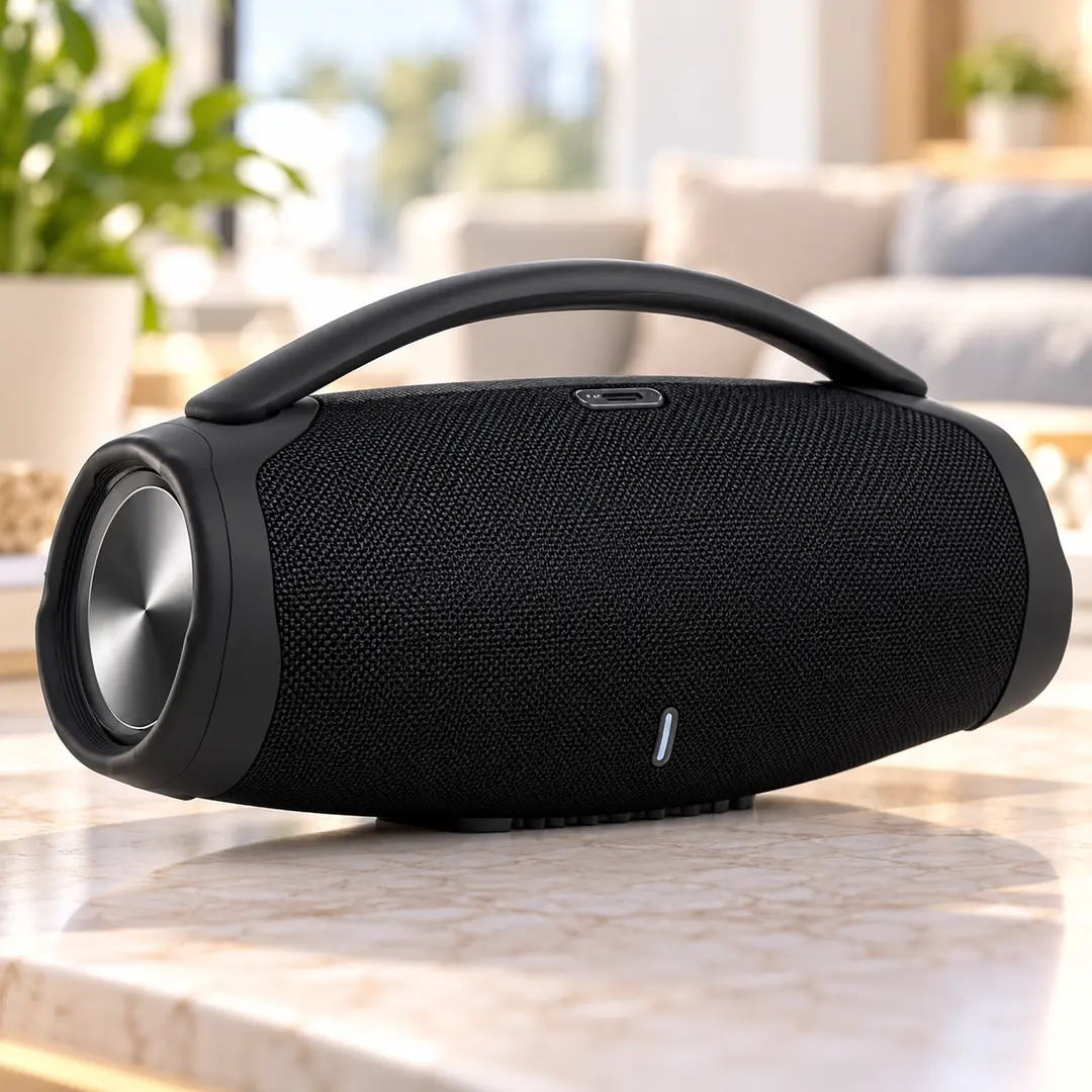 Портативна колонка Booms Box 3 / Колонка Bluetooth чорна / Портативна колонка 100 Вт