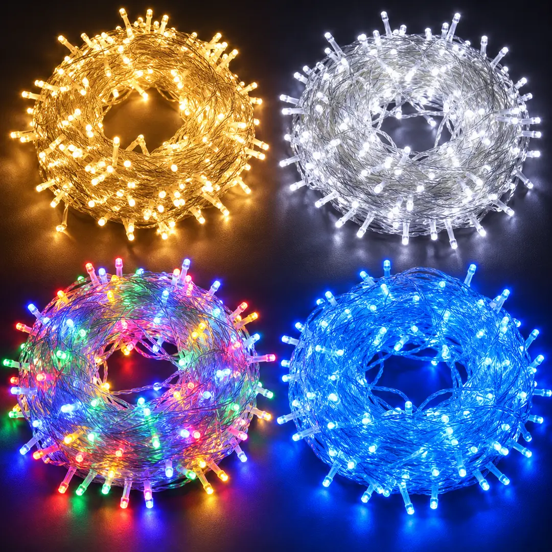 Світлодіодна гірлянда 800 Led 45 метрів / Гірлянда-нитка / Декоративне освітлення 220 В